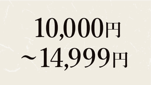 10,000円~14,999円